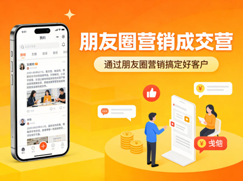 朋友圈营销成交营，通过朋友圈营销来搞定好客户-优创云