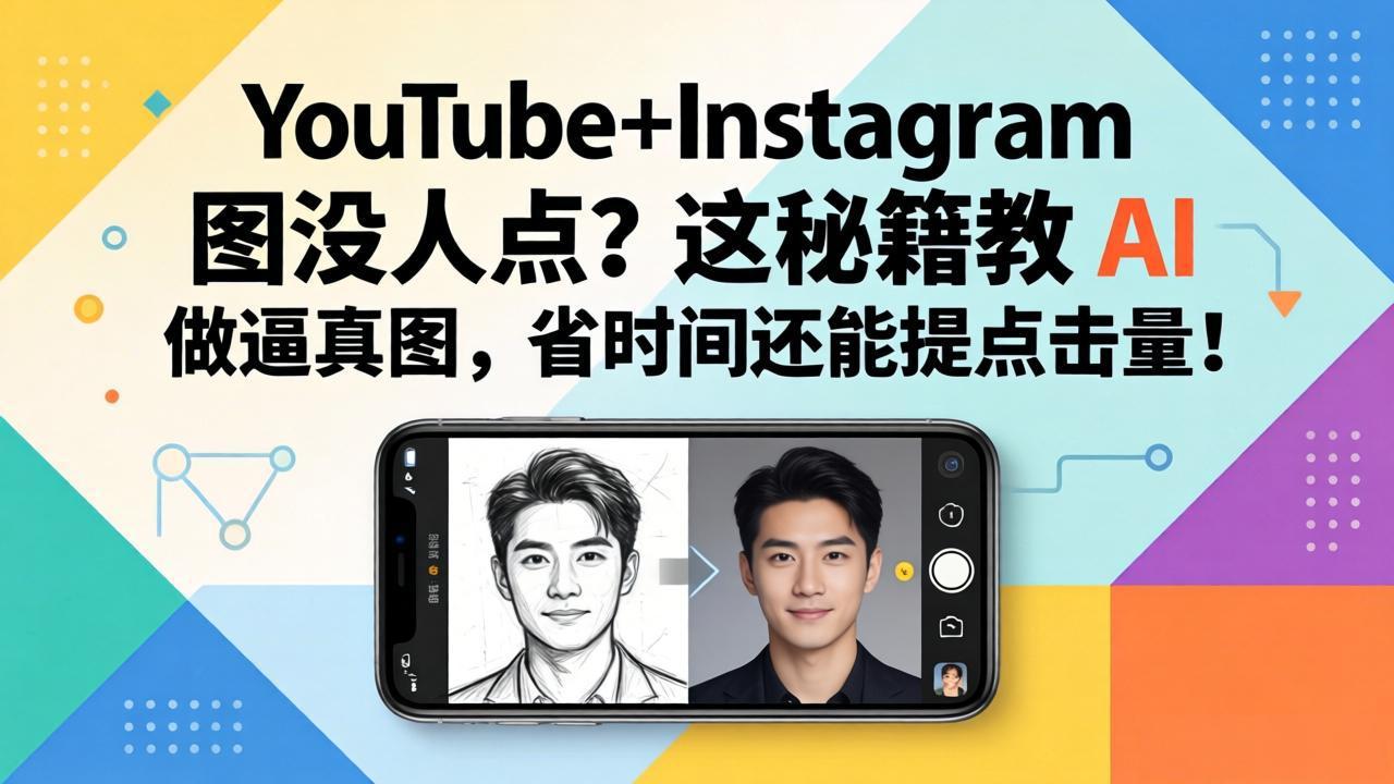 YouTube+Instagram图没人点？这秘籍教 AI 做逼真图，省时间还能提点击量-优创云