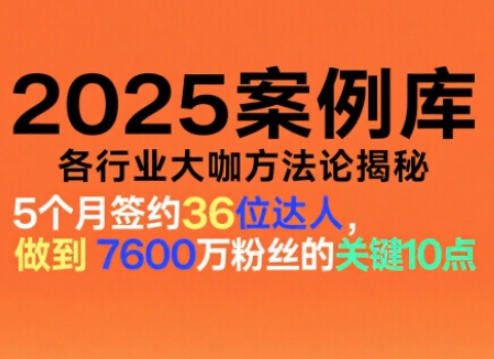 波波来了案例库，收录各行业大咖的方法论，各行业大咖方法论揭秘(更新2026年3月)-优创云