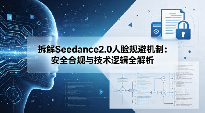 拆解Seedance2.0人脸规避机制：安全合规与技术逻辑全解析-优创云