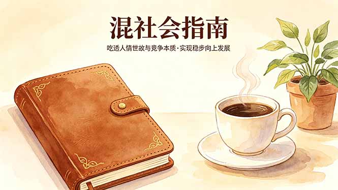 付费文章：混社会指南，吃透人情世故与竞争本质，实现稳步向上发展-优创云